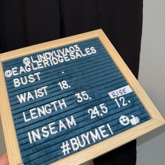 EUC Nine West Seamed Tummy-Control Ponte Leggings Black Size XL - Picture 7 of 7